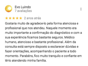 Recomendação de consulta com o psiquiatra Dr. Igor Emanuel